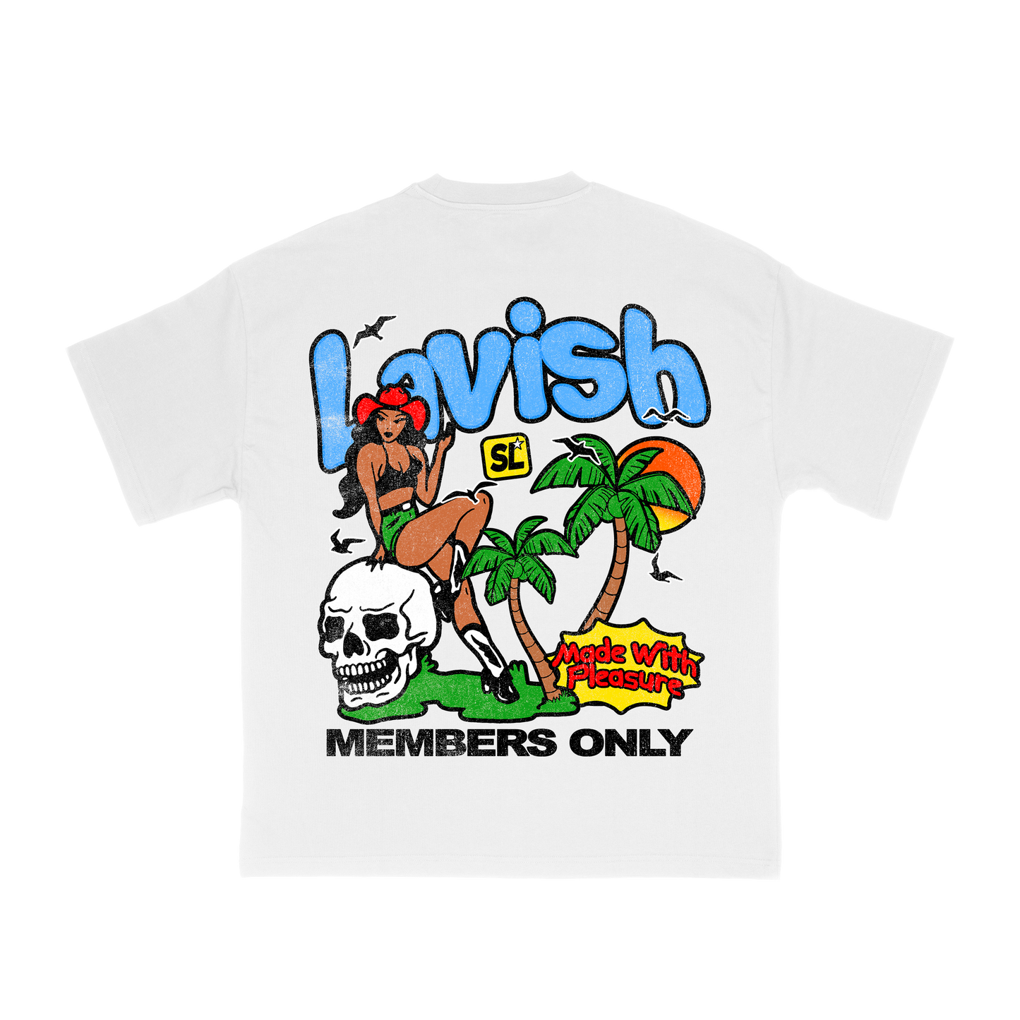 LAVISH SUMMER NEVER ENDS V2 HEAVY TEE
