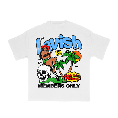 LAVISH SUMMER NEVER ENDS V2 HEAVY TEE