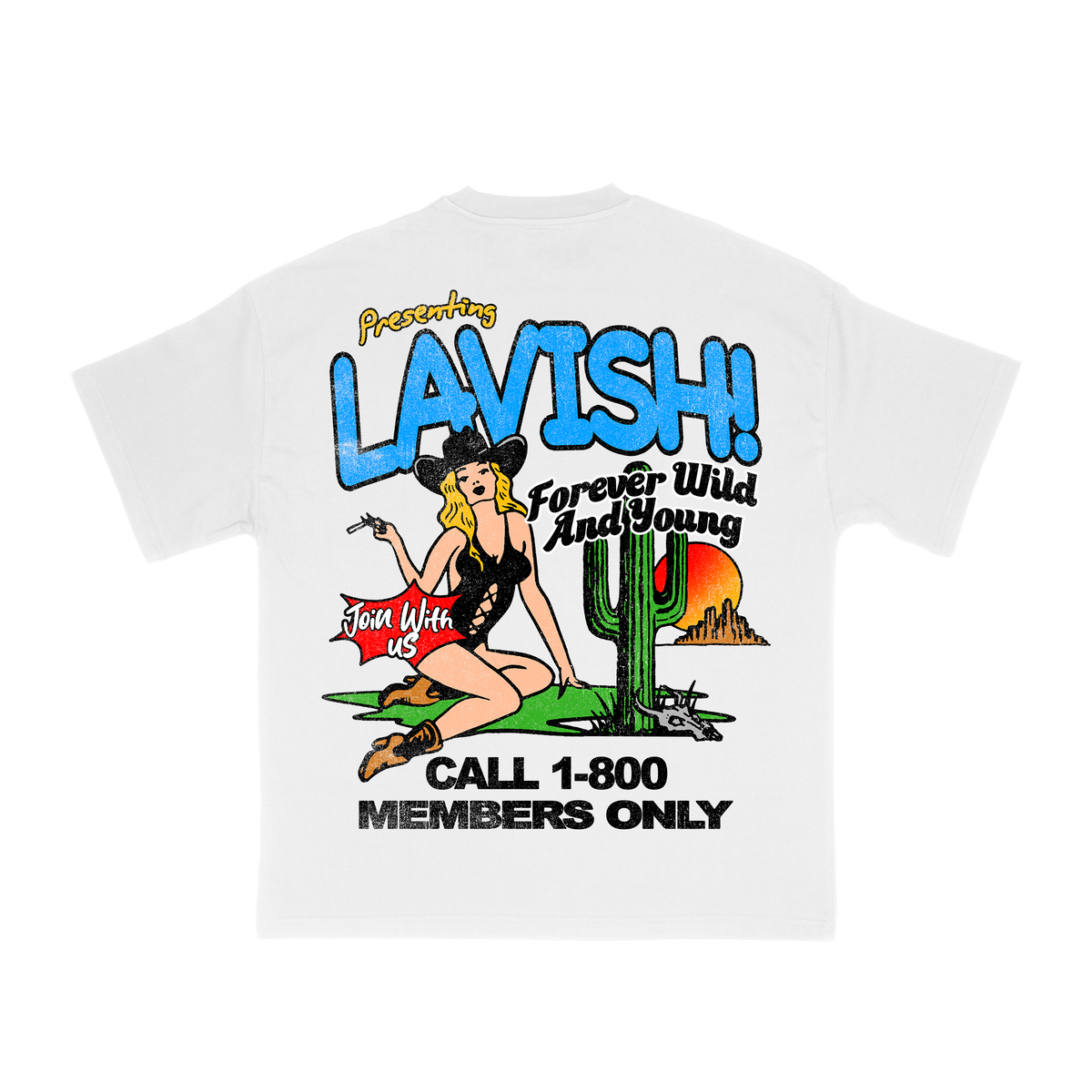 LAVISH SUMMER NEVER ENDS V1 HEAVY TEE