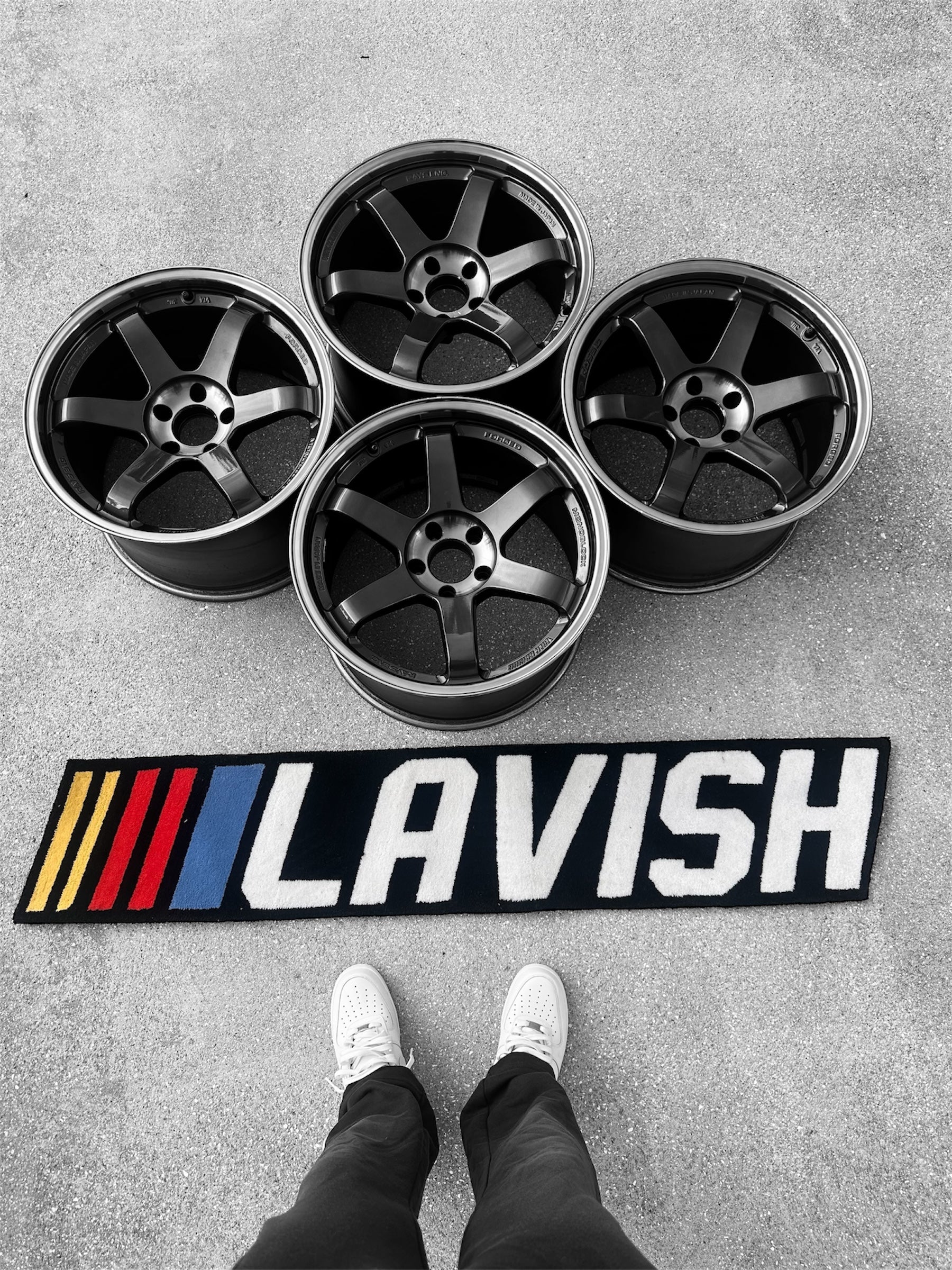 LAVISH X NASCAR RUG